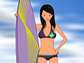 Surfer Girl Dress Up för att spela online