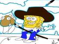 Cowboy Spongebob Coloring för att spela online