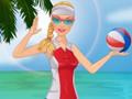 Beachvolleyboll Girl Dress Up för att spela online